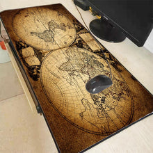 Load image into Gallery viewer, Old World Map Large Anti-Slip Gamer Mouse Pad
