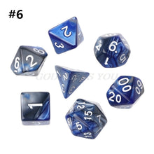Load image into Gallery viewer, Tiefling&#39;s Touch 7Pcs Dice Set
