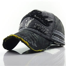 Load image into Gallery viewer, Black Rebel 100% Cotton Washed Baseball Cap

