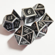 Load image into Gallery viewer, Phoenix Fire 7pc DnD Metal Dice Set
