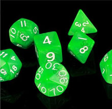 Load image into Gallery viewer, Druid Dance 7 pc Dice Set w/bag
