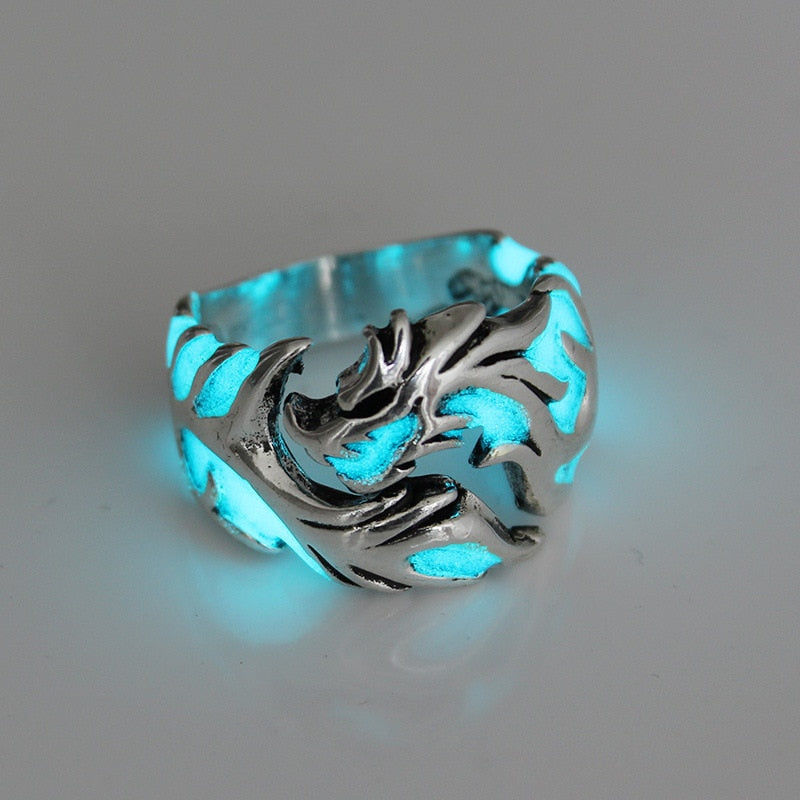 Luminous Dragon Fashion Jewelry Ring