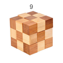 Load image into Gallery viewer, Educational 3D Wooden Heart  Puzzle Brain Teaser
