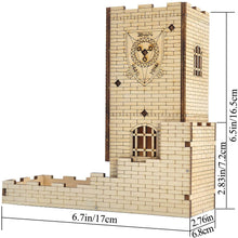 Load image into Gallery viewer, Dragon Castle Dice Tower with Tray

