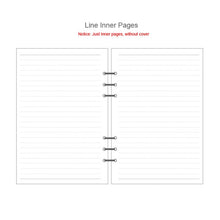 Load image into Gallery viewer, Decorative Spiral Diary Notebook
