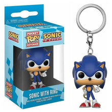 Load image into Gallery viewer, Funko Pop Pocket Sonic Keychain
