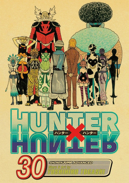 Hunter x Japanese Anime Poster