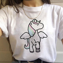 Load image into Gallery viewer, Variety Unicorn Kawaii Harajuku T Shirts for Women
