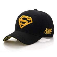 Load image into Gallery viewer, Superman 100% Cotton Baseball Caps
