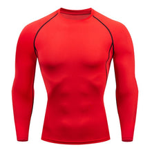 Load image into Gallery viewer, Men Compression Long Sleeve  Running Shirt
