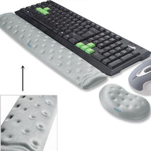 Load image into Gallery viewer, BRILA Memory Foam Ergonomic Mouse &amp; Keyboard Wrist Rest Supports
