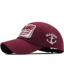 Load image into Gallery viewer, Oakland Marine 100% cotton baseball cap
