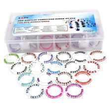 Load image into Gallery viewer, Dungeons and Dragons Acrylic Condition Rings 72 PCS Status Effect Markers
