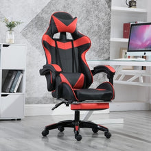 Load image into Gallery viewer, Ergonomic Pro Gaming Chair with Footrest

