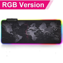Load image into Gallery viewer, Anti-Slip LED Backlit RGB Large Gaming Mouse Pad
