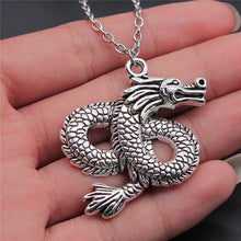Load image into Gallery viewer, Vintage Dragon Pendant Necklace For Women
