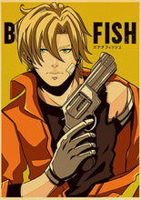 Load image into Gallery viewer, Japanese Anime Banana fish Retro Posters
