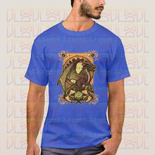 Load image into Gallery viewer, Dungeons &amp; Dragons Dark Dragon D20 100% Cotton Casual T-shirts
