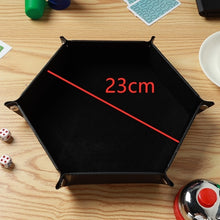 Load image into Gallery viewer, Foldable Leather Dice Tray
