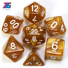 Load image into Gallery viewer, Barbarian Rage-Aholic 7pc Resin Dice Set
