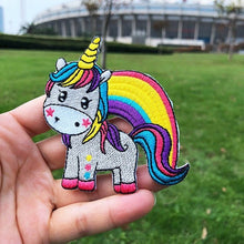 Load image into Gallery viewer, Prajna Unicorn Iron On Patches

